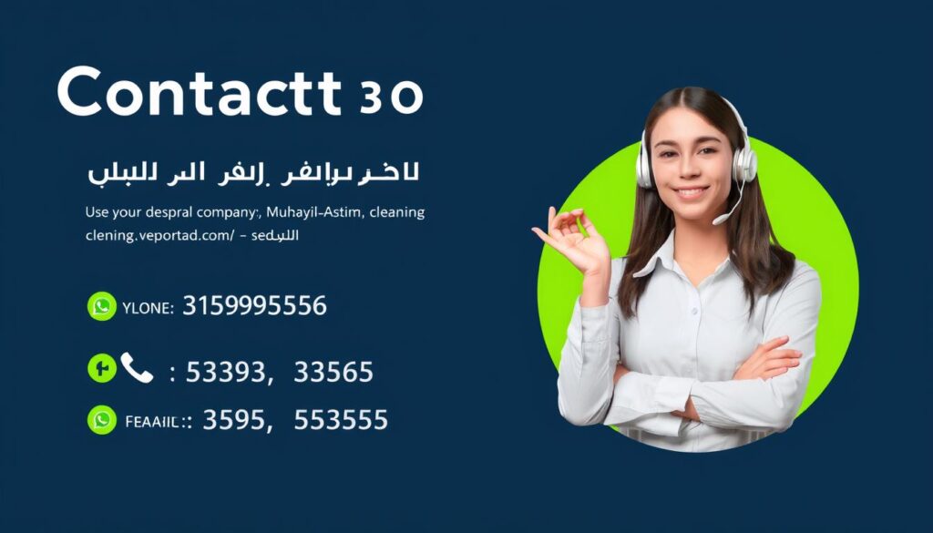 تواصل مع شركة تنظيف في محايل عسير